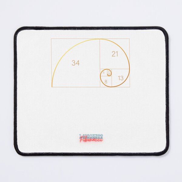 Item preview, Fibonacci Golden Ratio Spiral designed and sold by Numbers-Art.