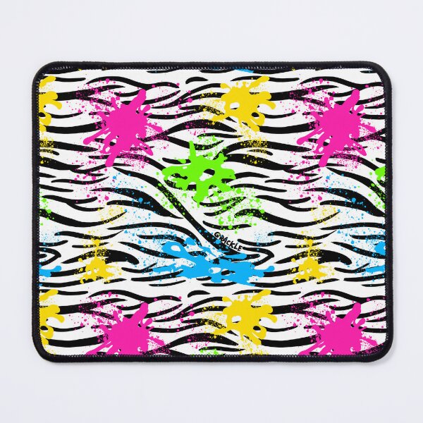 Item preview, Rainbow Paint Splatter Zebra Print designed and sold by JanGrackle.