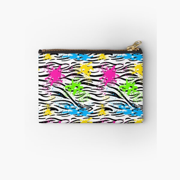 Item preview, Rainbow Paint Splatter Zebra Print designed and sold by JanGrackle.