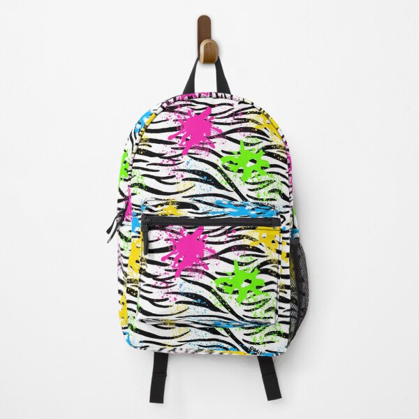 Item preview, Rainbow Paint Splatter Zebra Print designed and sold by JanGrackle.