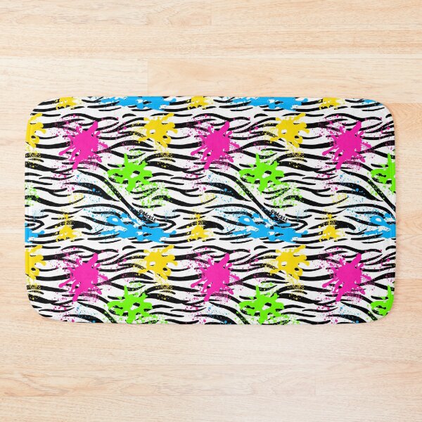 Item preview, Rainbow Paint Splatter Zebra Print designed and sold by JanGrackle.