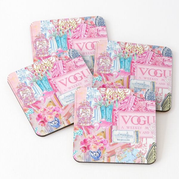 Item preview, Preppy Vogue Fashion Coquette Wattercolor designed and sold by PrepAndPolish.
