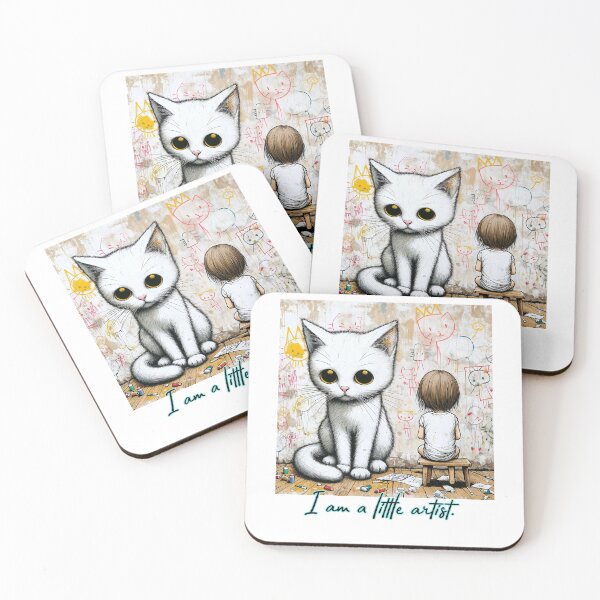 Item preview, I am a little artist. (draws pictures of cats) designed and sold by iisseii.