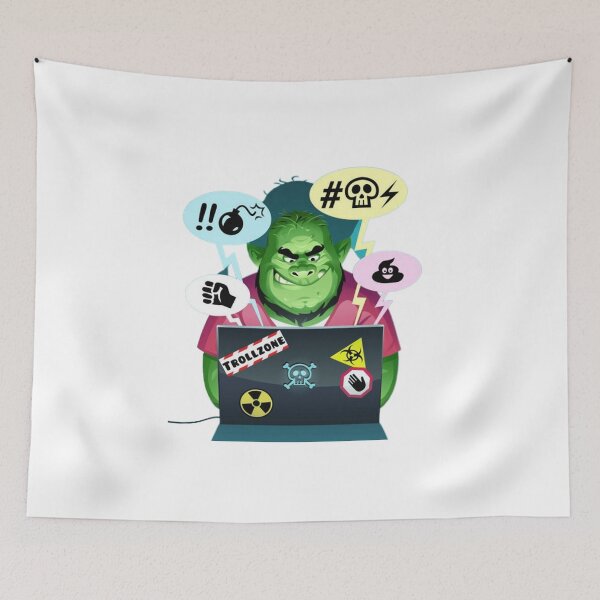 Item preview, Internet Trolls Zone Meme designed and sold by Yungclevs.