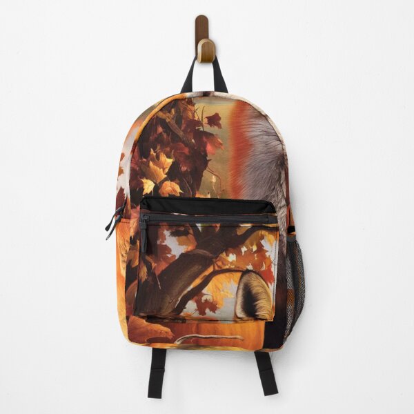 Item preview, Fox Portrait. Autumn fox, fall season, vintage fox, fox painting, Johannes Vermeer style designed and sold by FoxVibes.