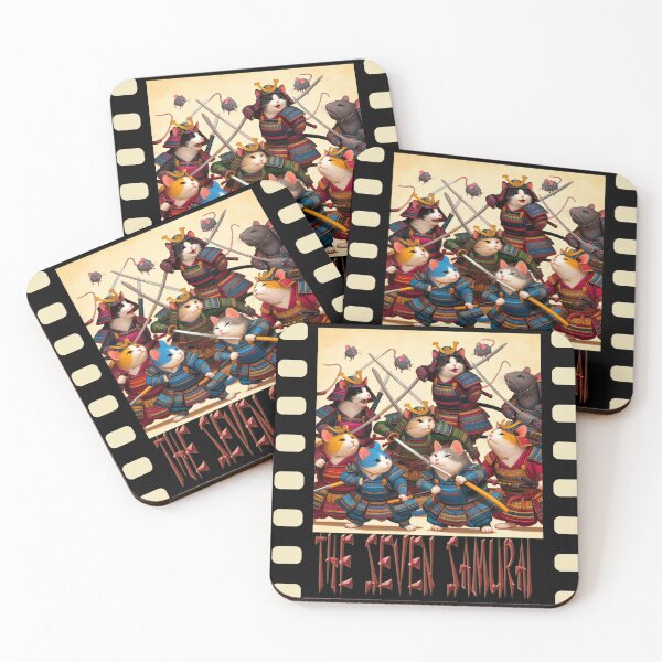 Item preview, SEVEN SAMURAI designed and sold by Foxlindesigns.
