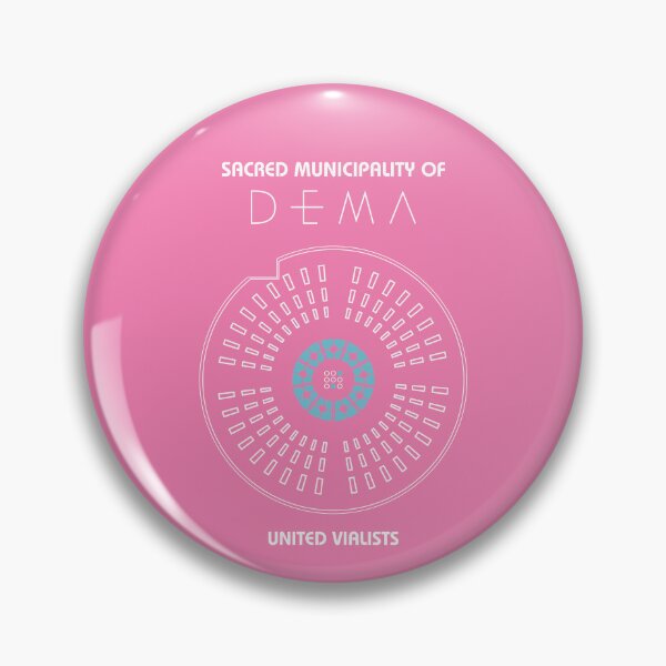 Item preview, Sacred Municipality of DEMA Map (SAI White/Blue) designed and sold by BanditoThreads.