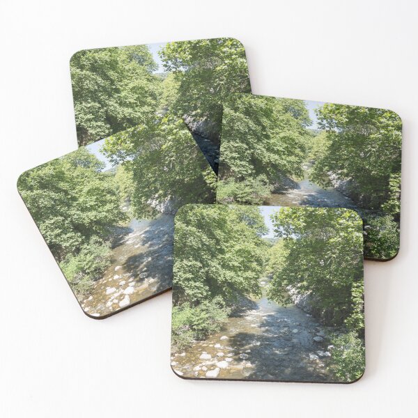 Item preview, Summery Vibe with Rocky Stream and Verdant Riverbanks designed and sold by Georgia Mizuleva.