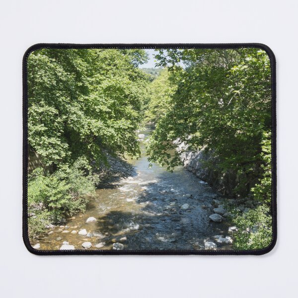 Item preview, Summery Vibe with Rocky Stream and Verdant Riverbanks designed and sold by Georgia Mizuleva.