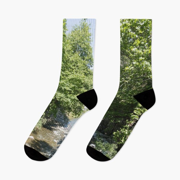 Item preview, Summery Vibe with Rocky Stream and Verdant Riverbanks designed and sold by Georgia Mizuleva.