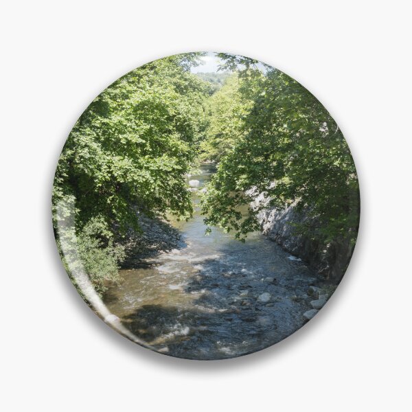 Item preview, Summery Vibe with Rocky Stream and Verdant Riverbanks designed and sold by Georgia Mizuleva.