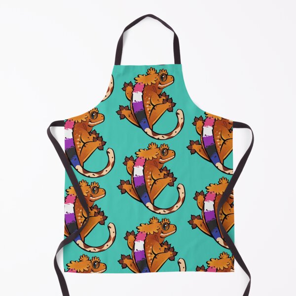 Item preview, Crested Gecko Pride: Genderfluid designed and sold by catdoq.
