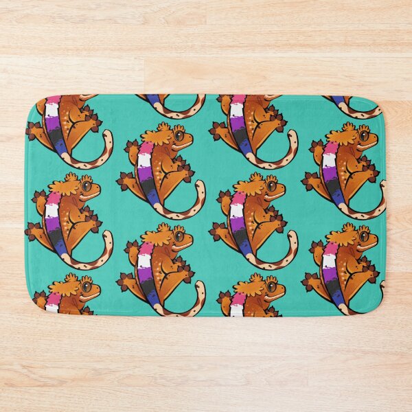 Item preview, Crested Gecko Pride: Genderfluid designed and sold by catdoq.