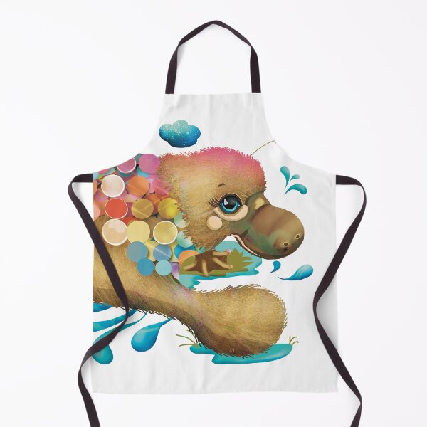 Item preview, Spangled Platypus splashing in Stream designed and sold by Karin Taylor.
