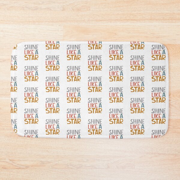 Item preview, Shine Like a Star: Inspirational Lettering Design designed and sold by hjian8219.
