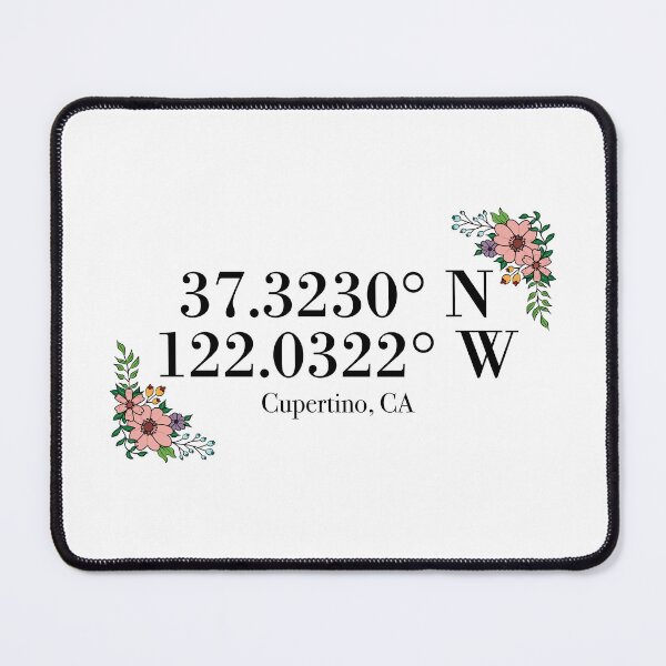 Item preview, Cupertino, CA Coordinates designed and sold by mynameisliana.