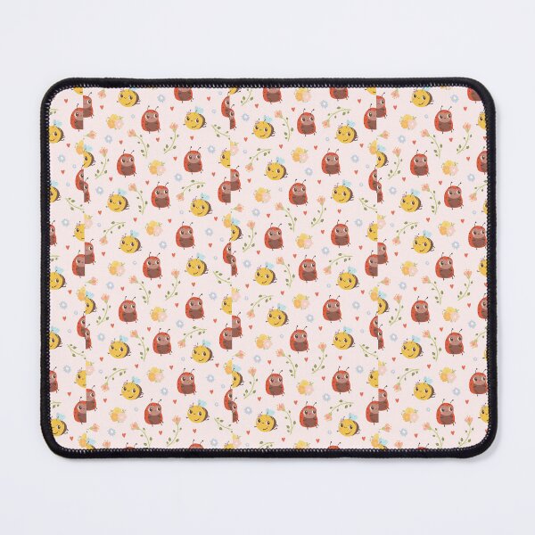 Item preview, Buzzing Beauties: Pattern with Ladybugs and Bees designed and sold by hjian8219.