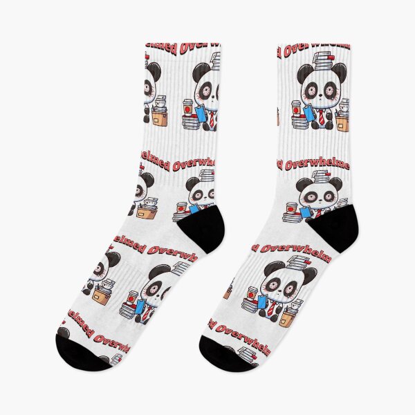 Item preview, Overwhelmed Panda designed and sold by LemuellTrends.