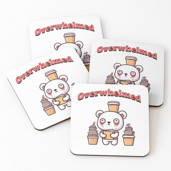 Item preview, Overwhelmed Polar Bear designed and sold by LemuellTrends.