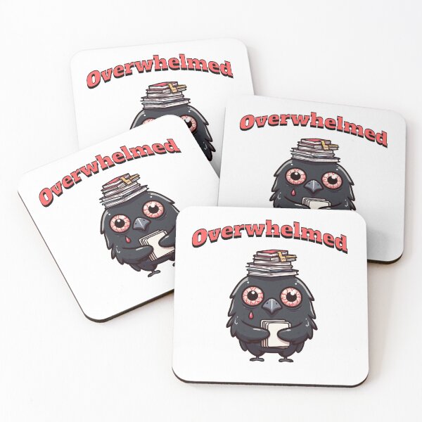 Item preview, Overwhelmed Crow designed and sold by LemuellTrends.