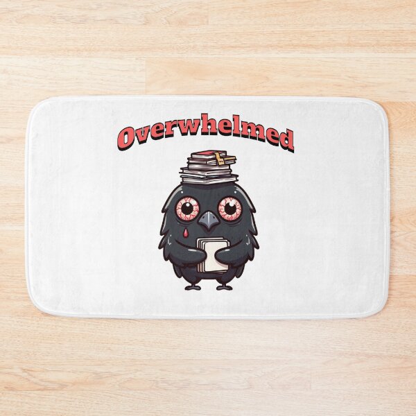 Item preview, Overwhelmed Crow designed and sold by LemuellTrends.