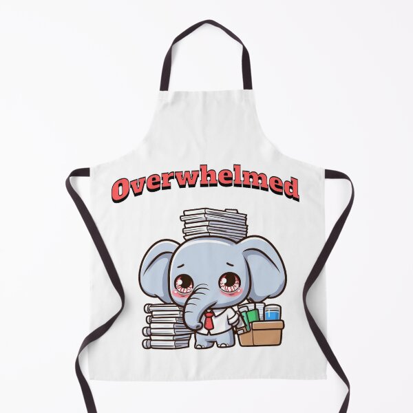 Item preview, Overwhelmed Elephant designed and sold by LemuellTrends.