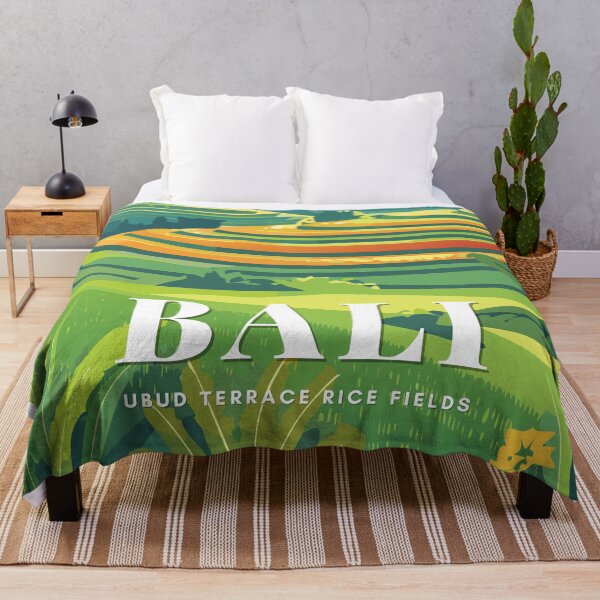 Item preview, Ubud Bali Landscape Rice Terrace Fields Tropical Southeast Asia designed and sold by TheJoeyStudio.