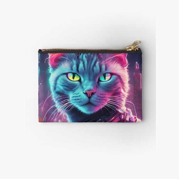 Item preview, Cyberpunk Neon Cat designed and sold by Gargantua99.
