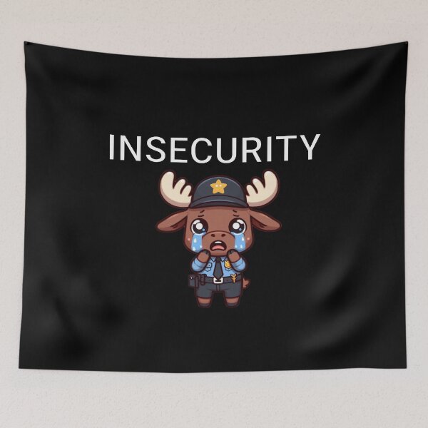 Item preview, insecurity Moose designed and sold by LemuellTrends.