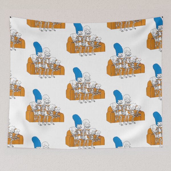 Item preview, TheSimpsonzz Skeletons Treehouse Of Horror Couch designed and sold by SerranoImperi.