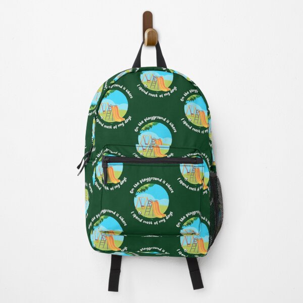 Item preview, On the playground is where I spend most of my days (on dark colors) designed and sold by messy-nessie.