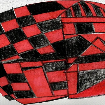 Artwork thumbnail, Checked Inn by pens