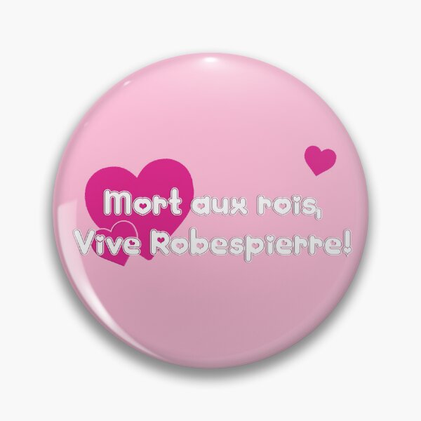 Item preview, mort aux rois, vive robespierre heart edition designed and sold by cimourdain.