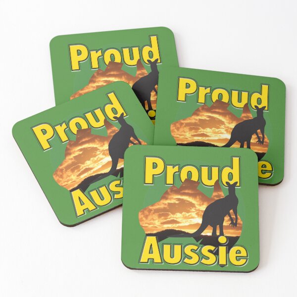 Item preview, Proud Aussie ... kangaroo designed and sold by Jenny  Dyer.