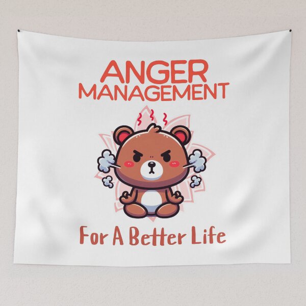 Item preview, anger management Bear designed and sold by LemuellTrends.