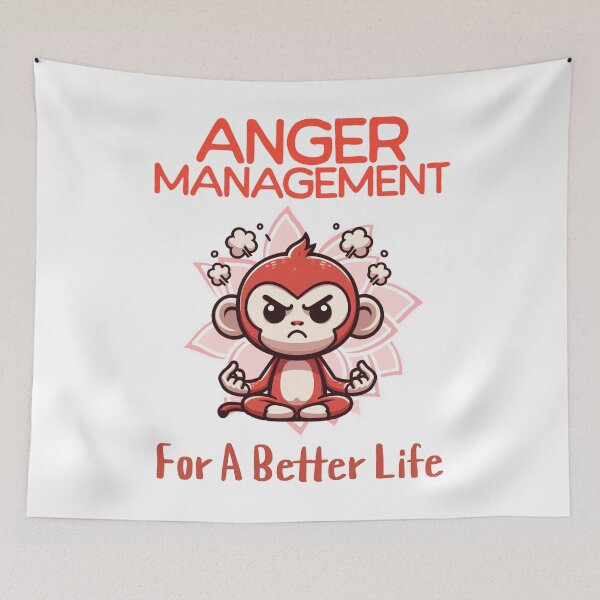 Item preview, anger management Monkey designed and sold by LemuellTrends.