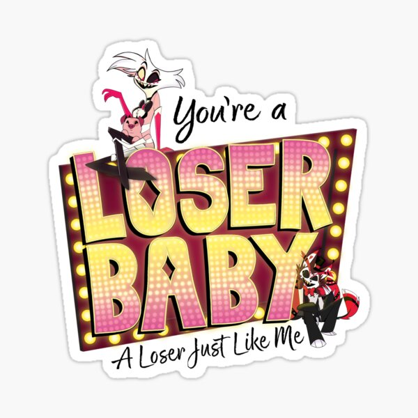 Loser Character Marquee Sticker