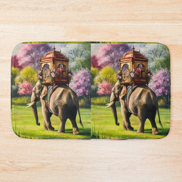 Item preview, Elephant Portrait. Elephant photo, elephant riding, vibrant elephant, vintage elephant, spring season designed and sold by ElephantVibes.