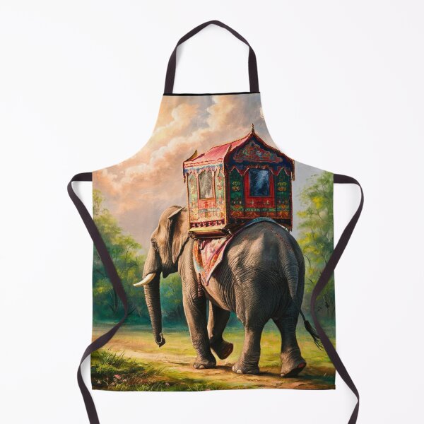 Item preview, Elephant Portrait. Elephant photo, elephant riding, vibrant elephant, vintage elephant, spring season designed and sold by ElephantVibes.