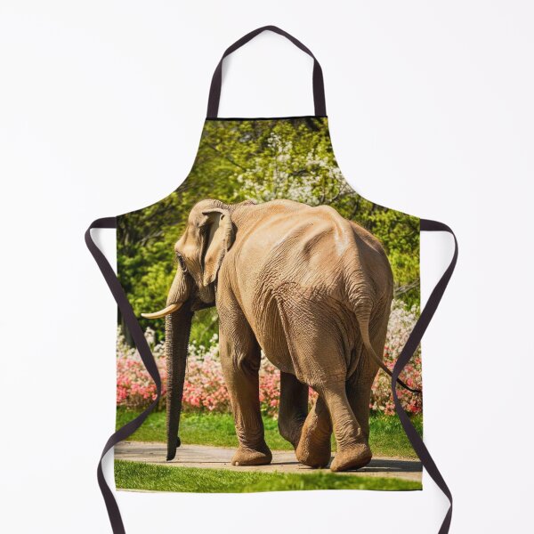 Item preview, Elephant Portrait. Elephant photo, vibrant elephant, vintage elephant, spring season designed and sold by ElephantVibes.