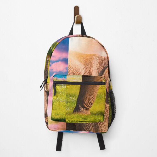 Item preview, Elephant Portrait. Elephant photo, vibrant elephant, vintage elephant, spring season designed and sold by ElephantVibes.