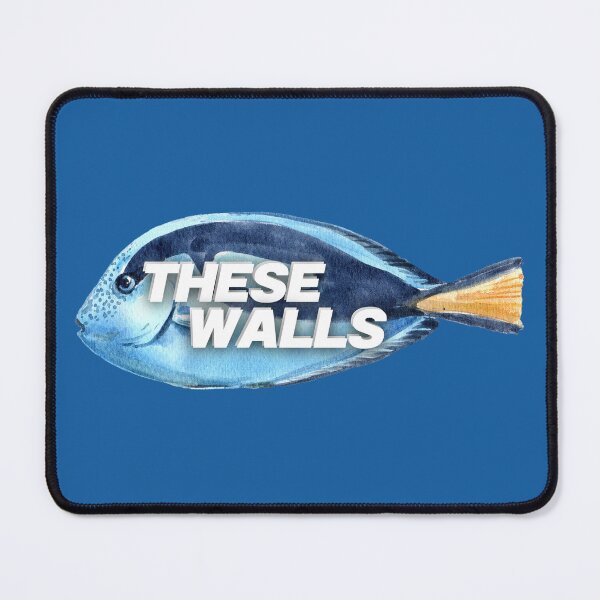 Item preview, These Walls Sea Fish designed and sold by karma-style.