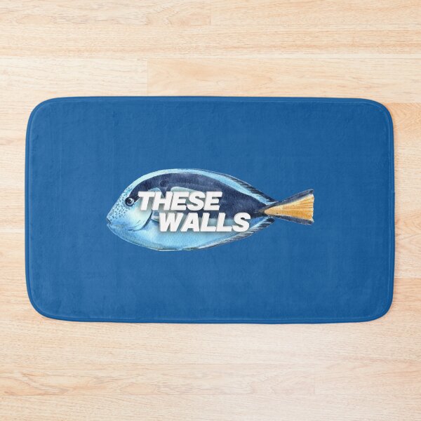 Item preview, These Walls Sea Fish designed and sold by karma-style.