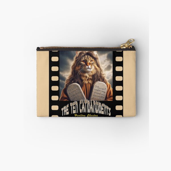 Item preview, ten catmandments designed and sold by Foxlindesigns.