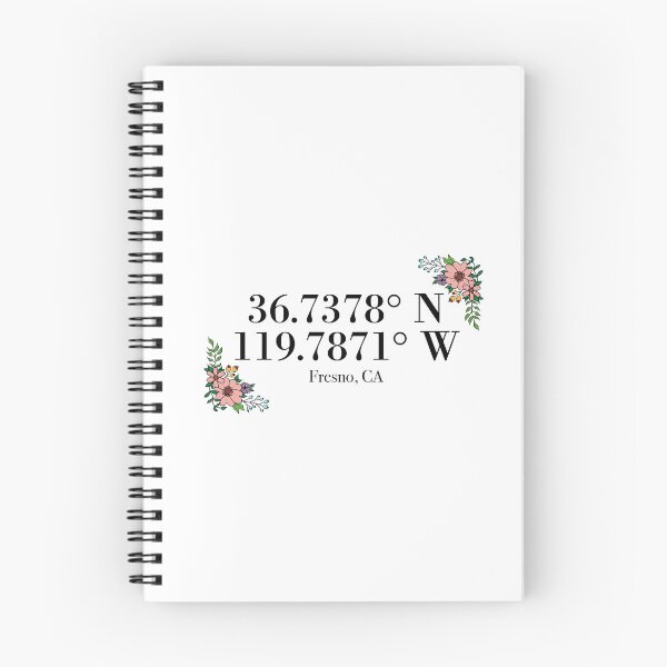 Item preview, Fresno, CA Coordinates designed and sold by mynameisliana.