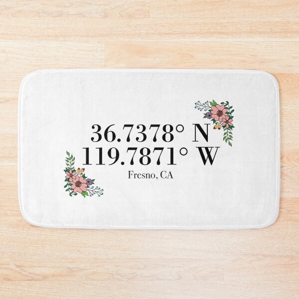 Item preview, Fresno, CA Coordinates designed and sold by mynameisliana.