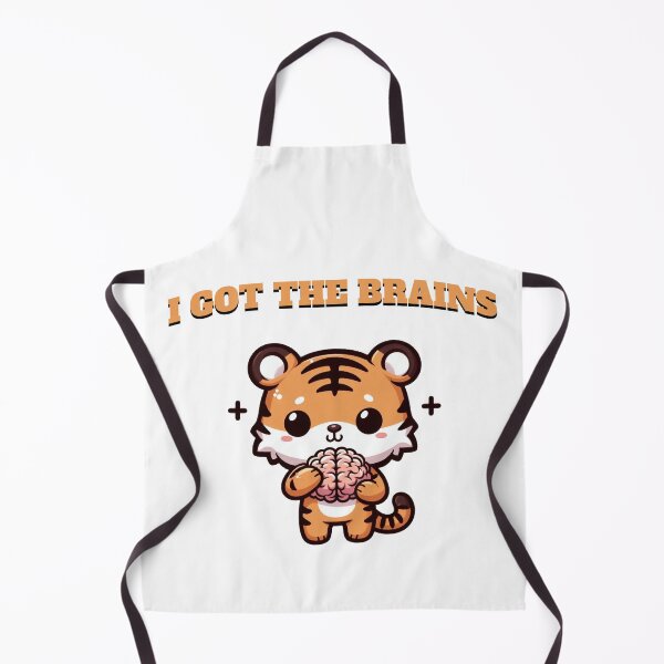 Item preview, i got the brains Tiger designed and sold by LemuellTrends.
