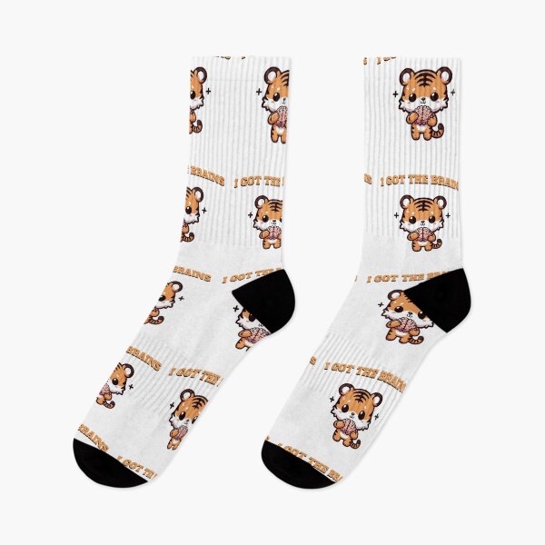 Item preview, i got the brains Tiger designed and sold by LemuellTrends.