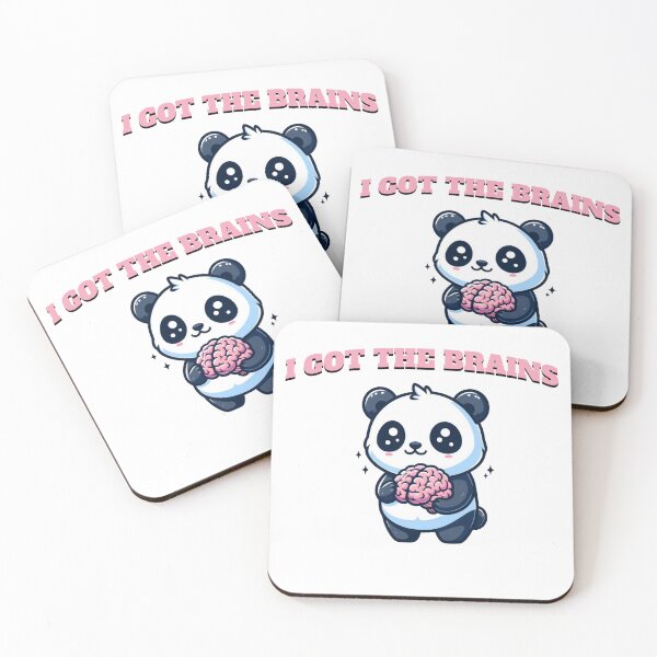 Item preview, i got the brains Panda designed and sold by LemuellTrends.