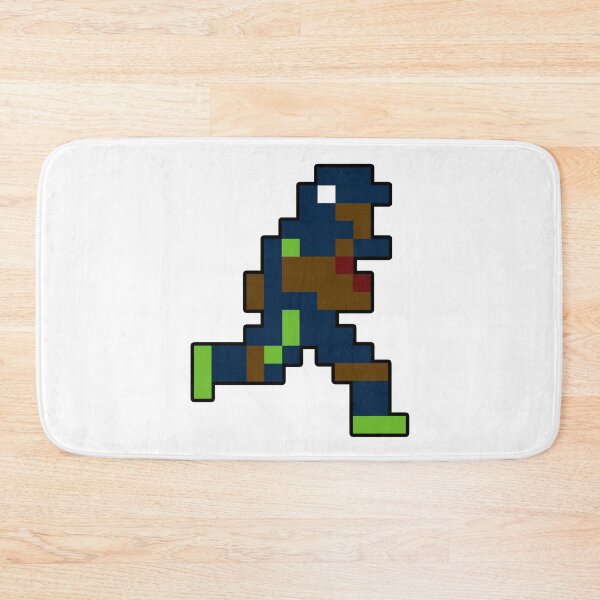 Item preview, 8-Bit Seattle Retro Pixel Football Player designed and sold by Bo-Bros-Tees.